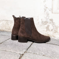Paul Green Boot Suede Mocca 8271-000