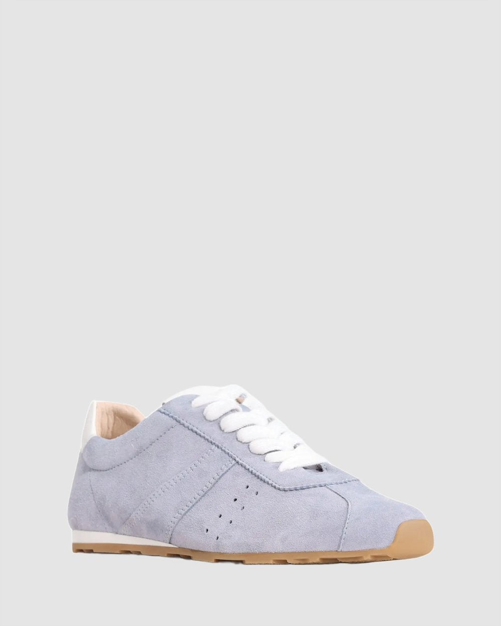 Eos Sneaker Suede Jas Light Blue