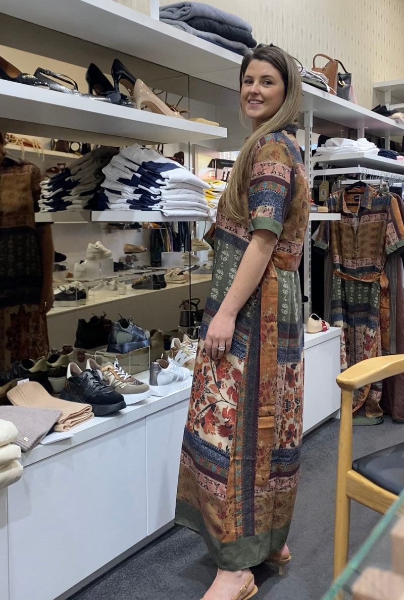 Etta Dress Multi Pattern