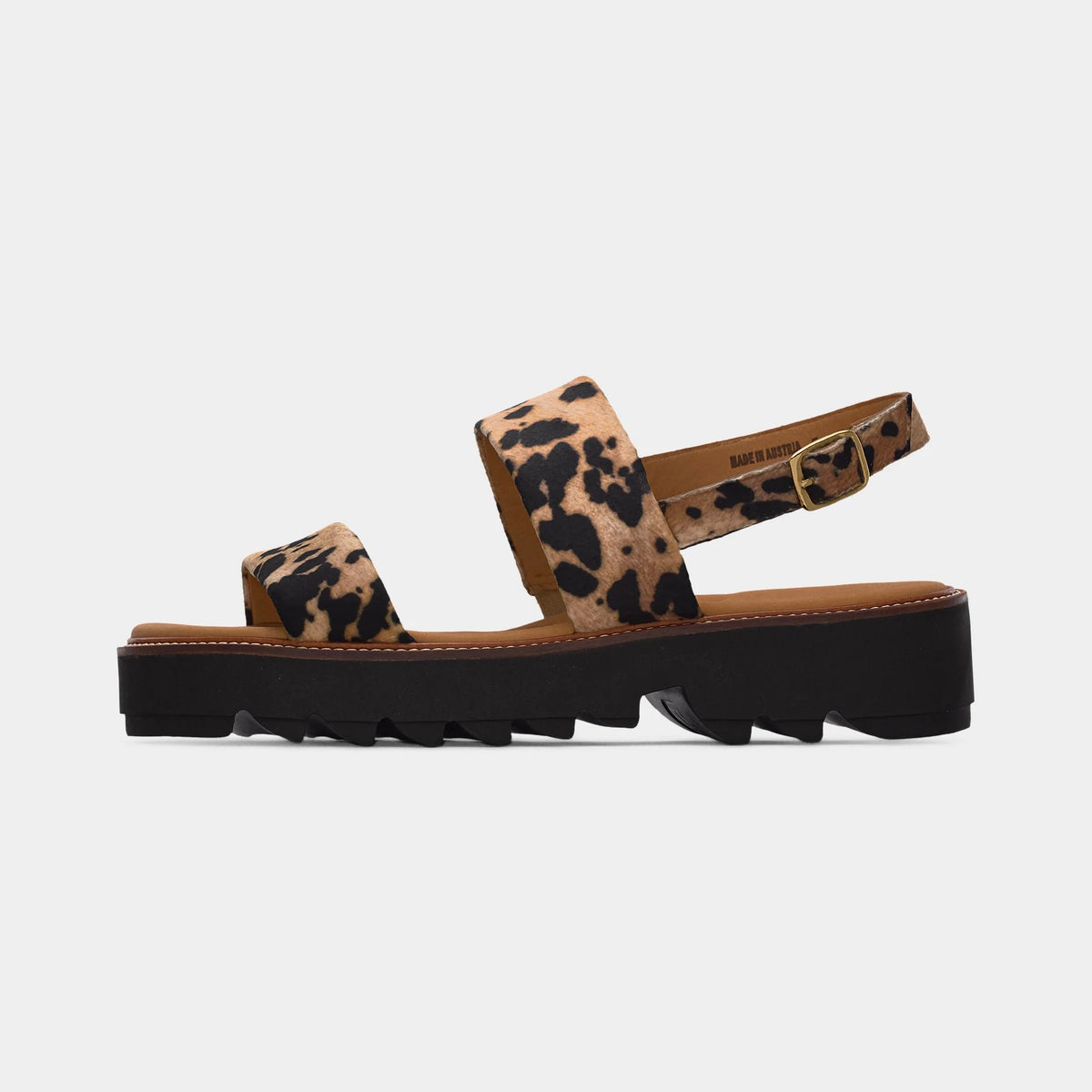 Paul Green Sandal Platform Animal Print 6214-029