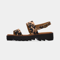 Paul Green Sandal Platform Animal Print 6214-029