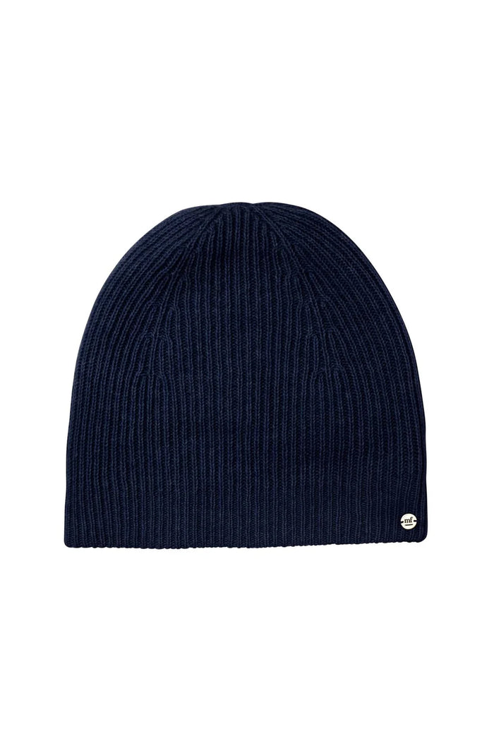 Mia Fratino Ribbed Beanie French Navy 20500
