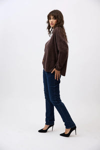 Mia Fratino Cardigan Macy Dark Chocolate 24924
