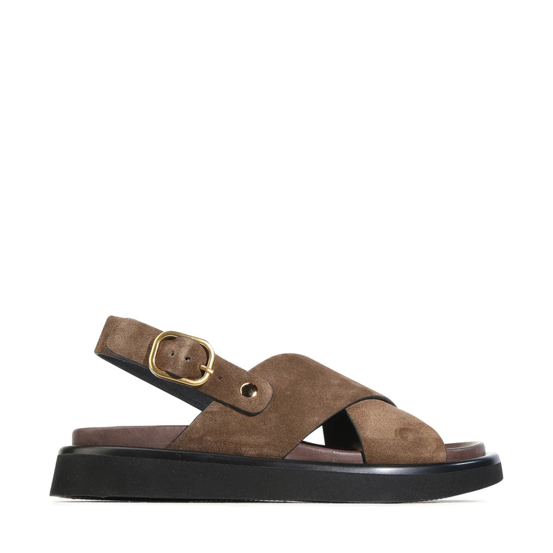 Eos Sandal Suede Kalamata Slayter