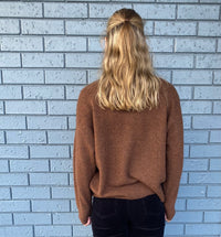 Mia Fratino Cooper Rollneck Umber 25003