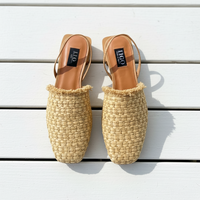 Neo Raffia Sandal Natural AG-25002