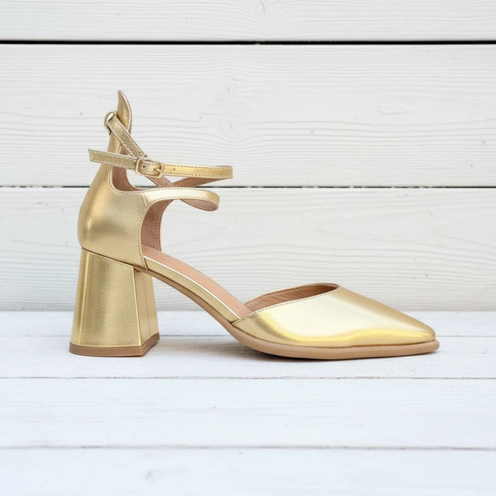 Eos Shoe High Heel Zan Gold