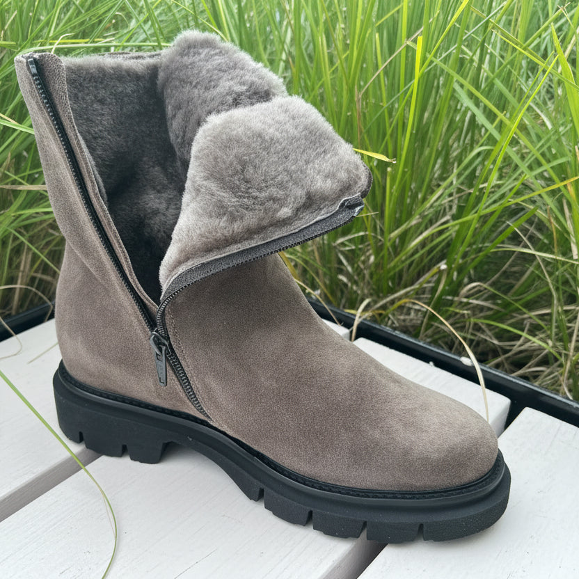 Luca Grossi Boot Mid Brown Suede H427T