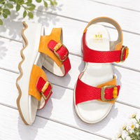 Nu X Neo Sandal Red/Orange Chiara 934