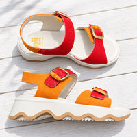 Nu X Neo Sandal Red/Orange Chiara 934