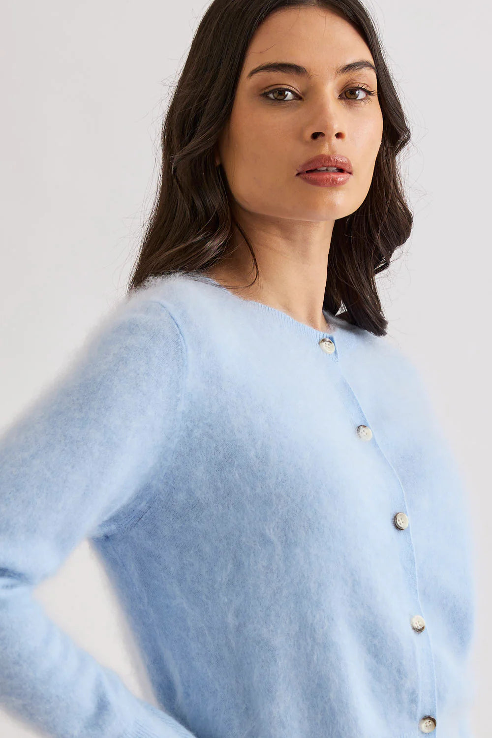 Mia Fratino Sierra Cardi Mid Blue 25902