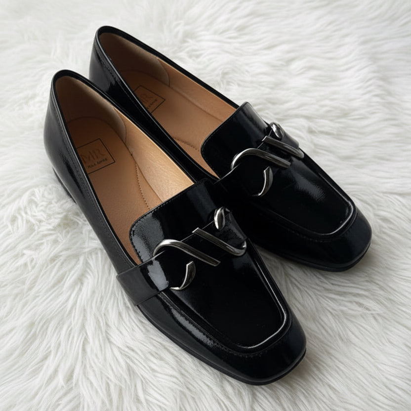 MR Shoes Loafer Black Patent Major