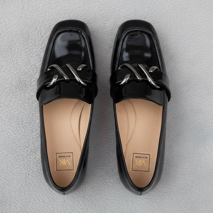 MR Shoes Loafer Black Patent Major