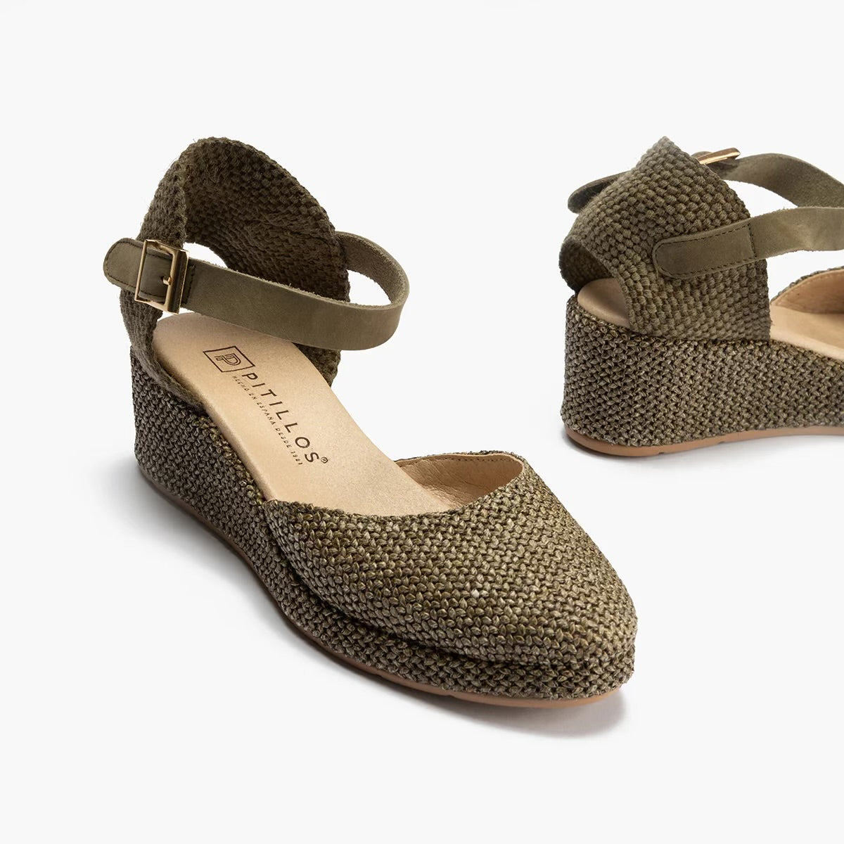 Pitillos Sandal Khaki 11303