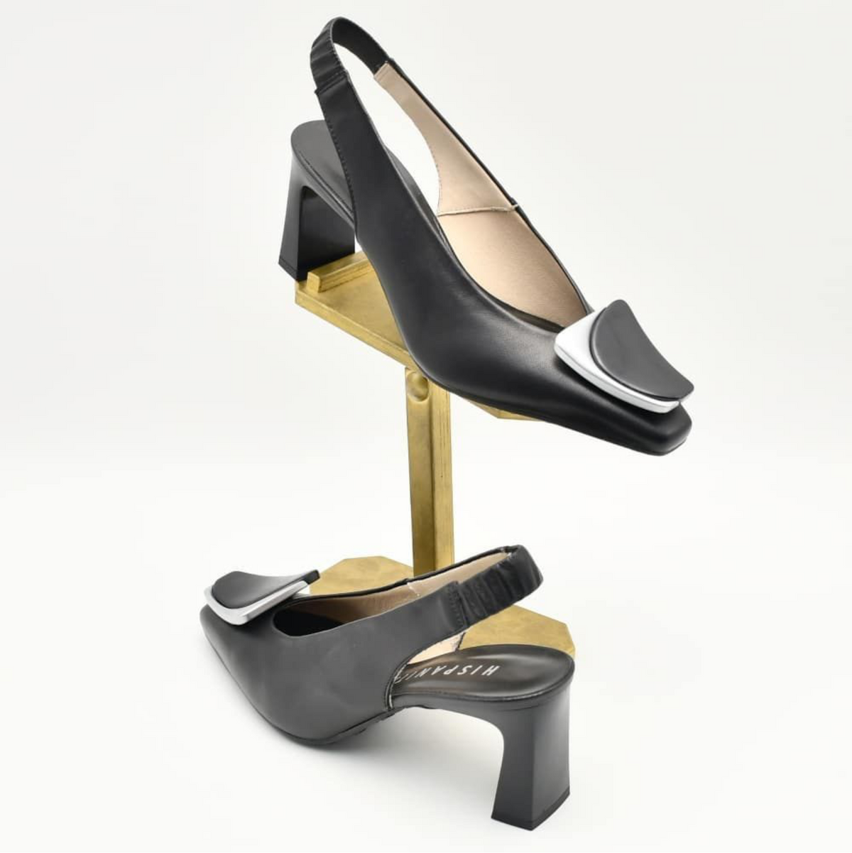 Hispanitas Slingback Heel Black