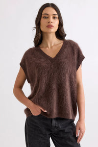 Mia Fratino Vest Gretta Dark Chocolate 26920
