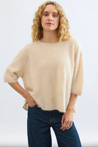 Mia Fratino Brushed Cashmere Erika T Shell 24021