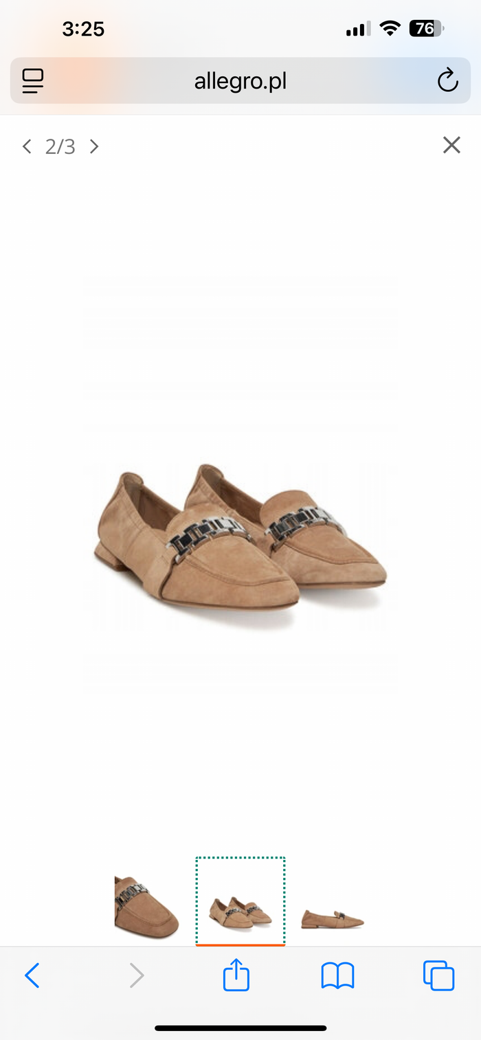 Hogl Loafer Taupe Suede 0952