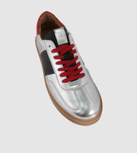 S.di Silver/Black/Red Sneaker 3306