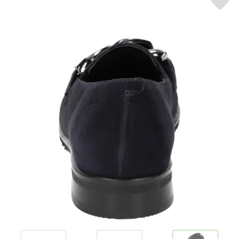 Sioux Suede Navy Loafer 705