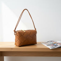 L’ora D’oro Bag Crossbody Crossweave Cognac