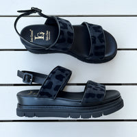 Luca Grossi Sandal Black Leopard L953S