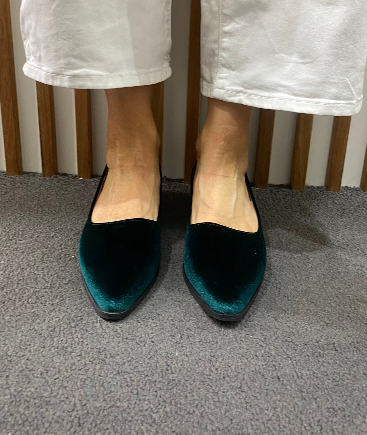 Marco D’alessi Shoes 242007F Velvet Green