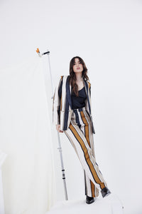 Kamare Marias Viscose Striped Jacket