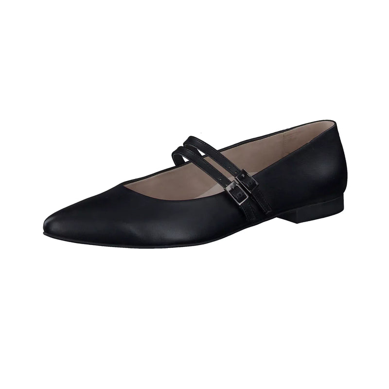 Paul Green Shoe Mary Jane Black 1022-007