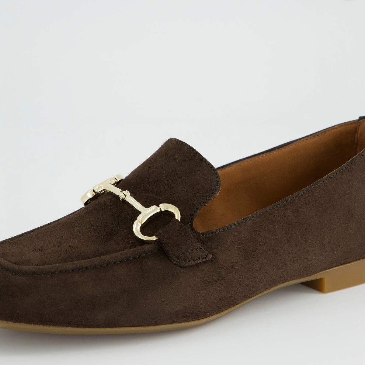 Paul Green Loafer Chocolate Suede 2596-389