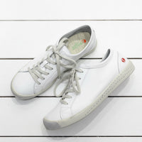 Softinos Sneaker White Smooth Isla 154