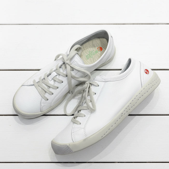 Softinos Sneaker White Smooth Isla 154