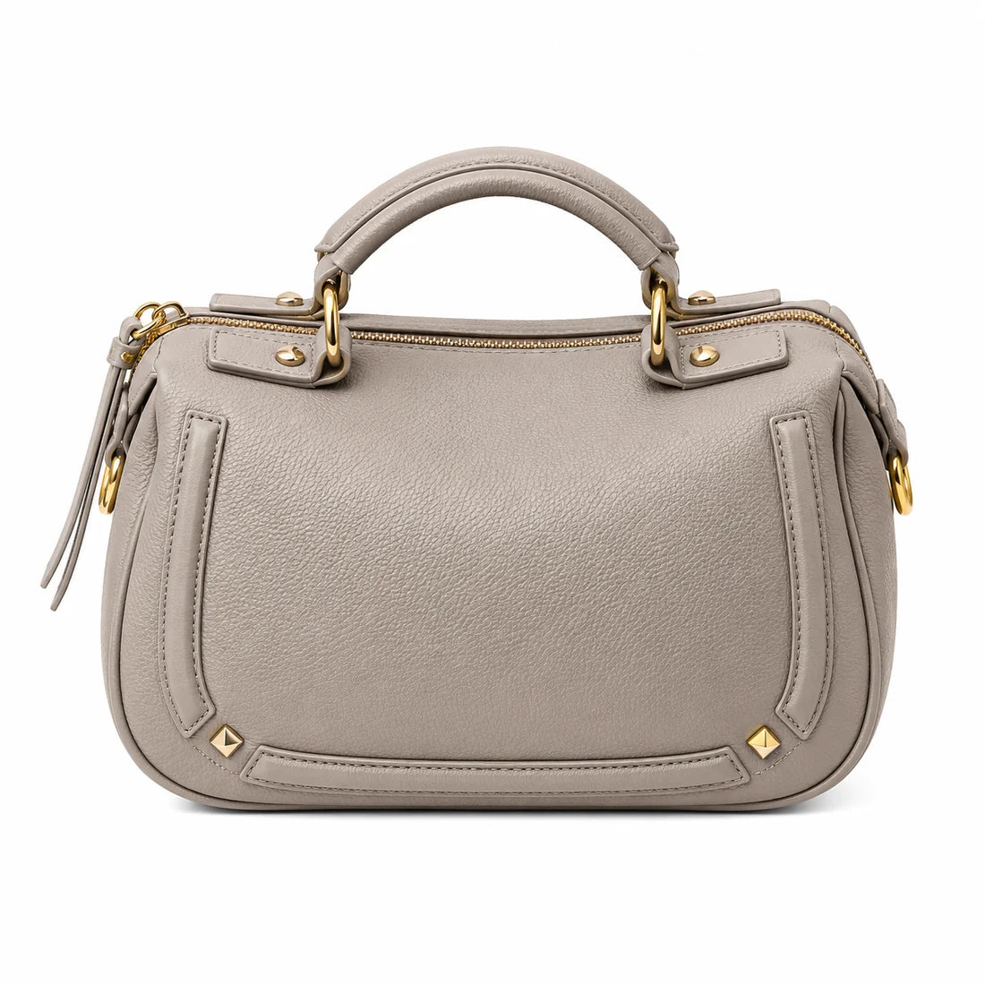 L’ora D'oro Bag Mushroom Leather Stella