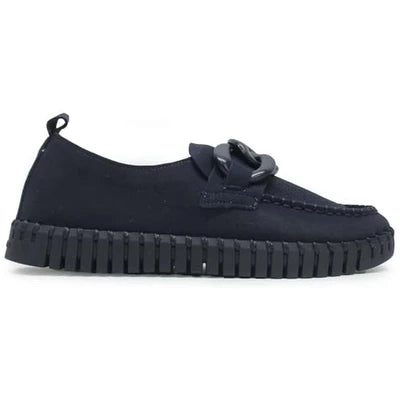 Ilse Jacobsen Shoe Tulip3884 Loafer Dark Indigo