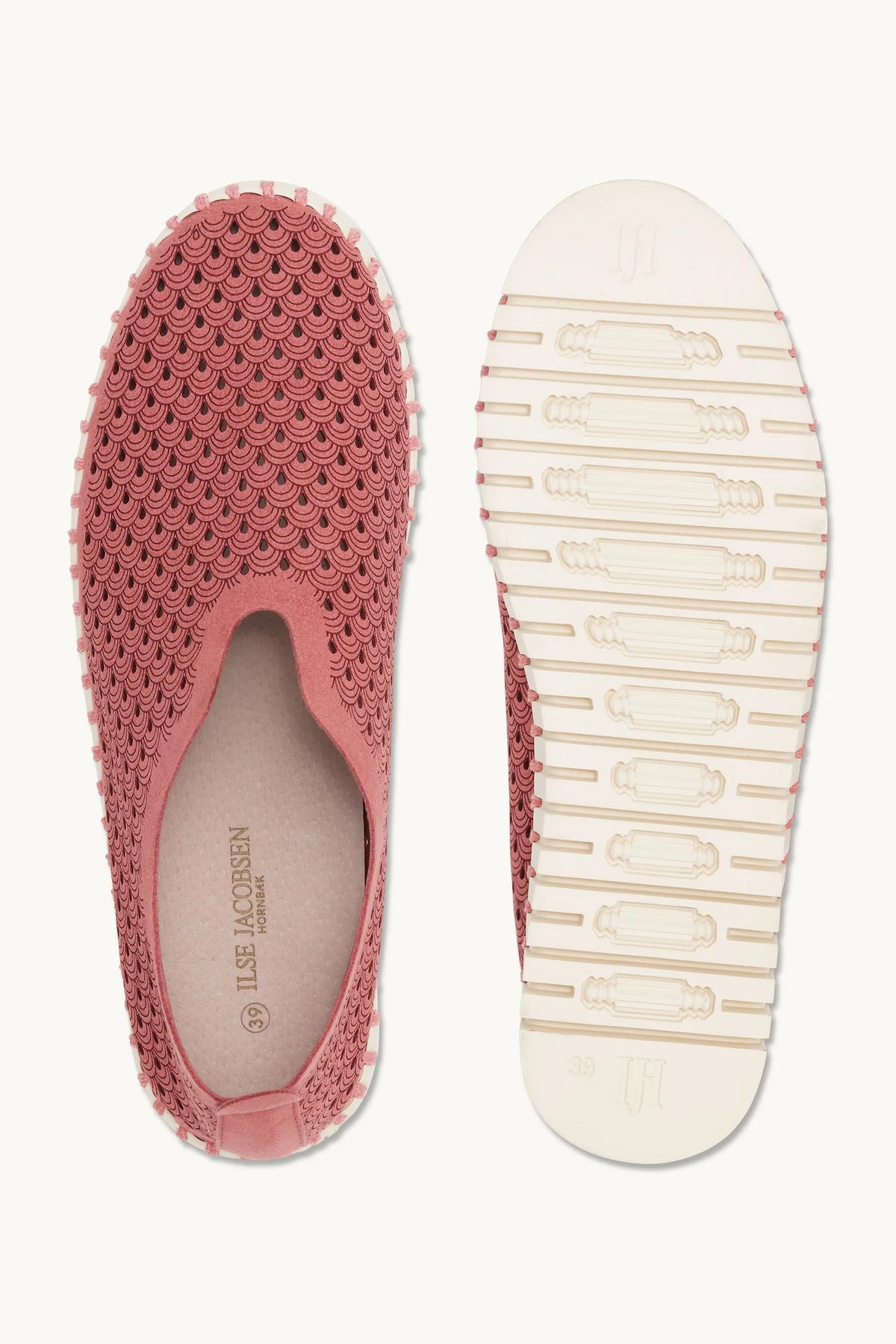 Ilse Jacobsen Shoes Tulip Rouge Pearled Ivory 3275