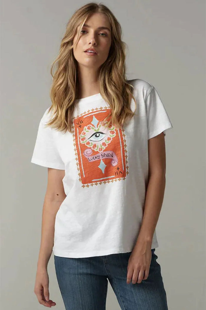 Cloth Paper Scissors Lucky Seven Tee