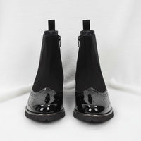 Sioux Boot Black Patent Toe Meredith 751