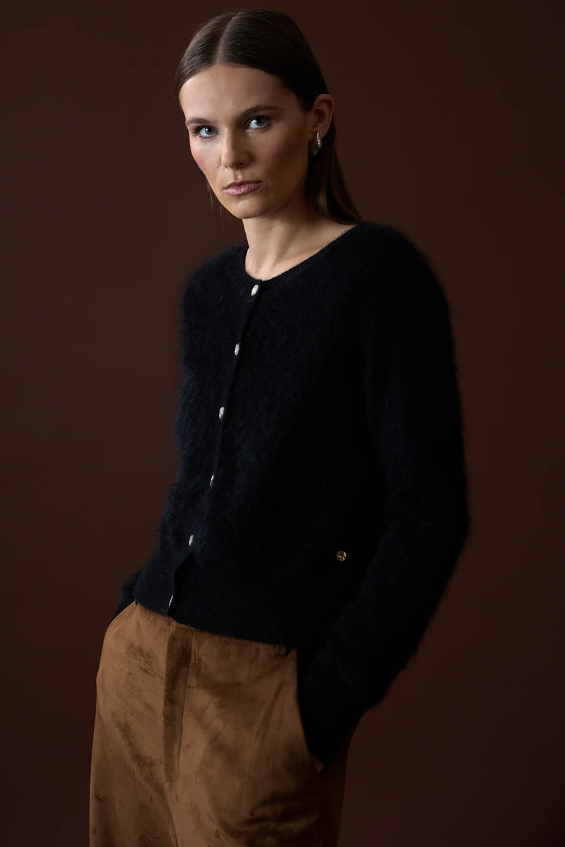 Mia Fratino Sienna Cardi Jet Black 25302
