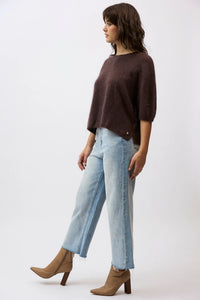 Mia Fratino Eliza Tee Dark Chocolate 24921