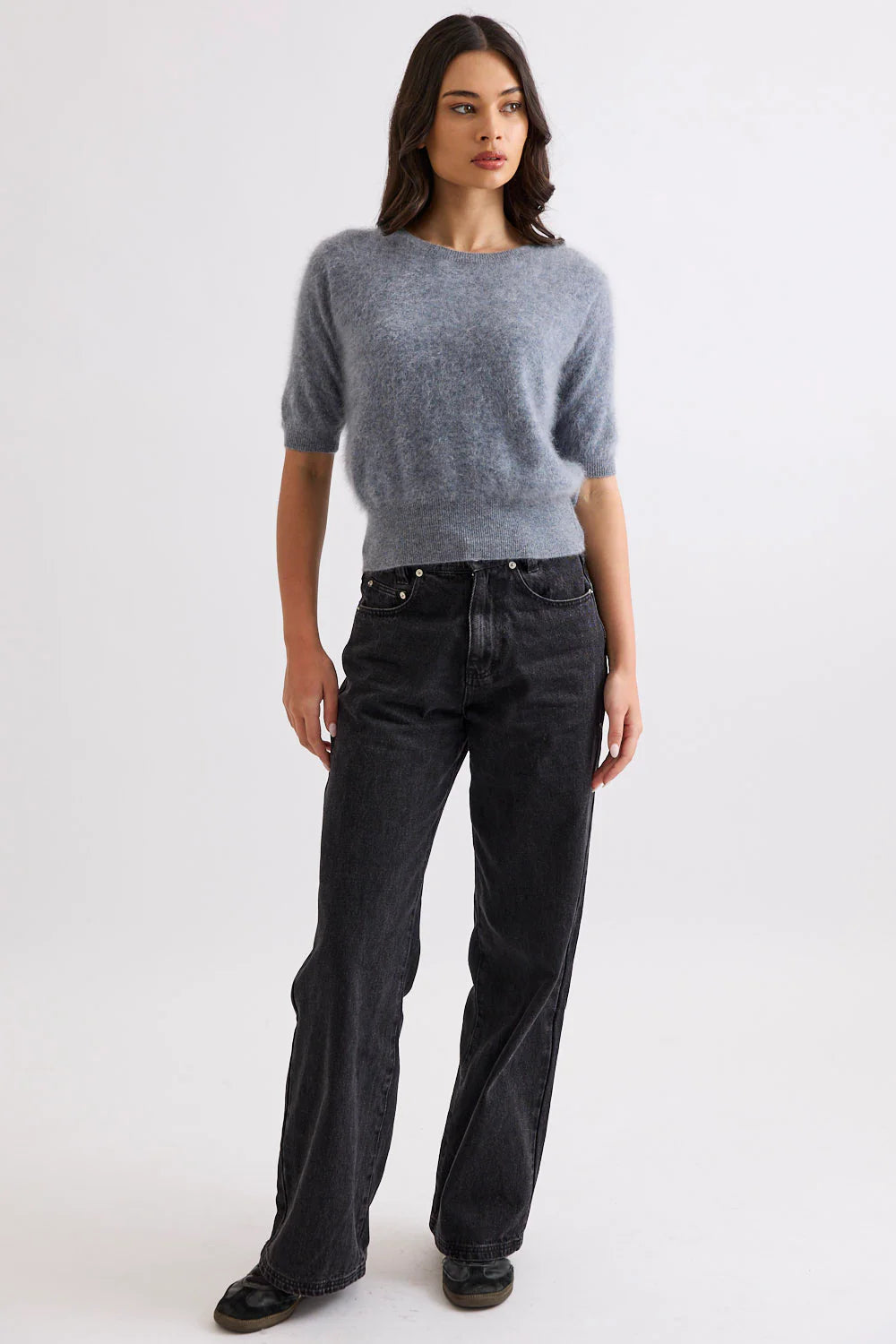 Mia Fratino Tee Birdie Smoke 25393
