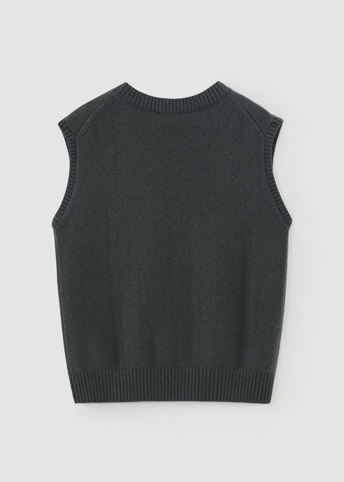 Aleger Vest Billie Cashmere Blend Kale N.489