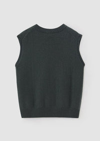 Aleger Vest Billie Cashmere Blend Kale N.489
