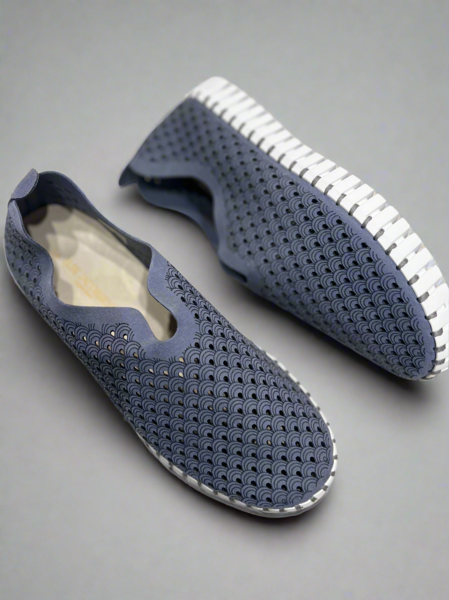 Ilse Jacobsen Shoes Tulip139 Grey/Blue