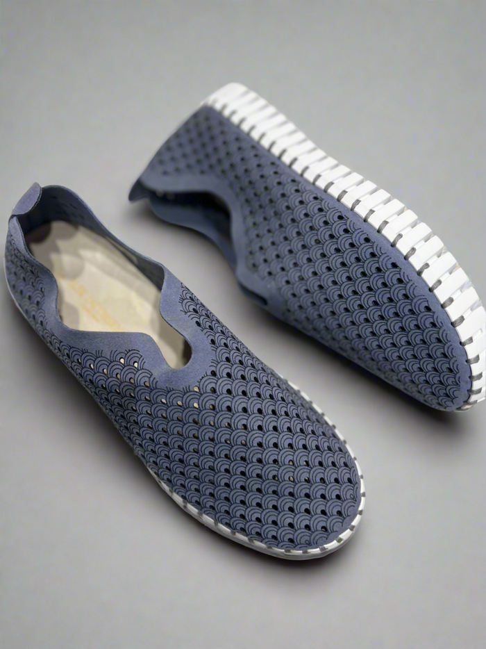 Ilse Jacobsen Shoes Tulip139 Grey/Blue