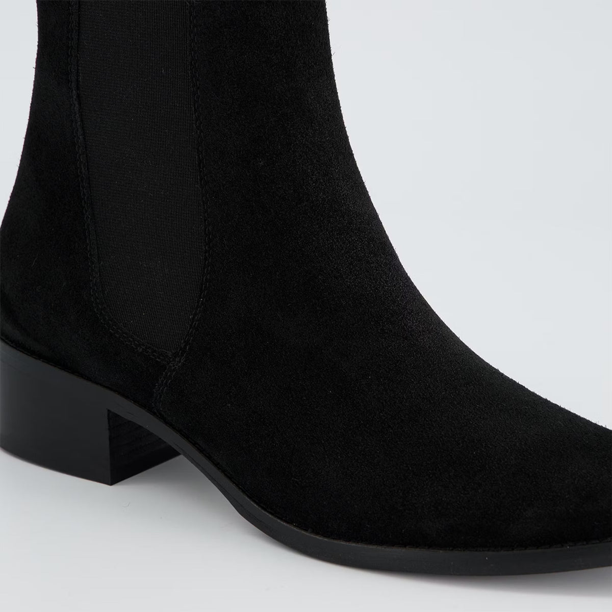 Paul Green Boot Black Suede  8271-020