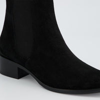 Paul Green Boot Black Suede  8271-020