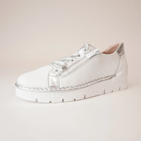Jose Saenz Black White/Silver Sneaker 2001-CI-M