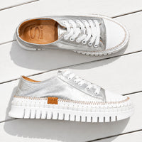 Sempre Di Sneaker Low Top White/Silver 139