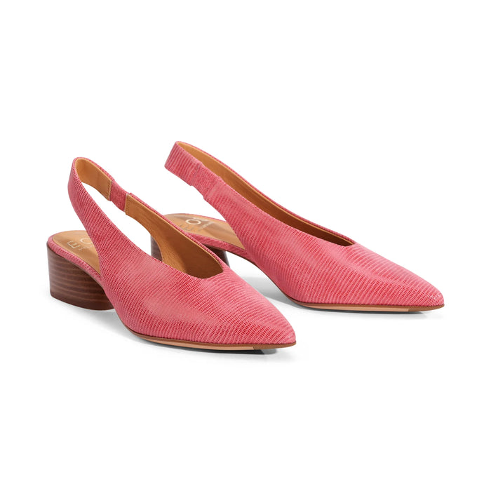 Eos Sling Back Hatti Suede Heeled Melon
