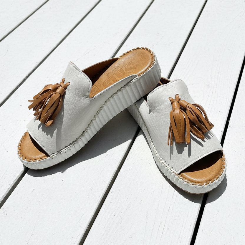 Sala Slide Silver Grey- Coconut Sonny